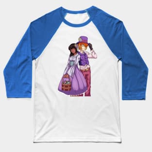 Spring Easter Couple Baseball T-Shirt